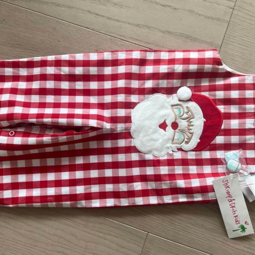 Longall Shrimp & Grits 6M Reversible Fall Thanksgiving Halloween Santa Christmas - Picture 5 of 6